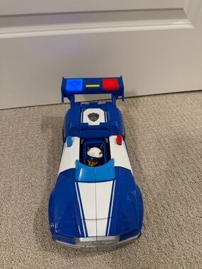 Paw Patrol Large Chase's 2-in 1 Transforming Movie City Cruiser Lights & Sounds